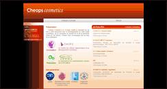 Desktop Screenshot of cheops-cosmetics.com